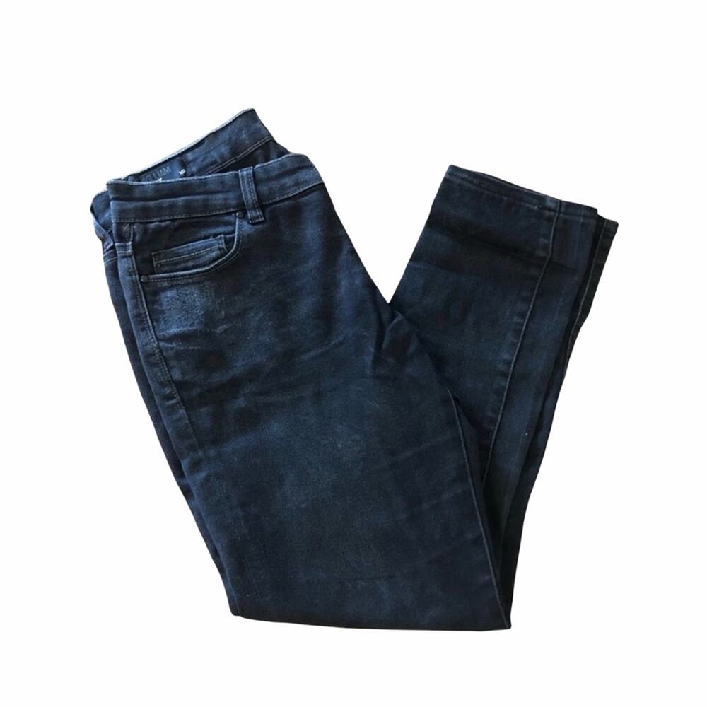 William Rast by Justin Timberlake faded black wash Reese skinny jeans 26